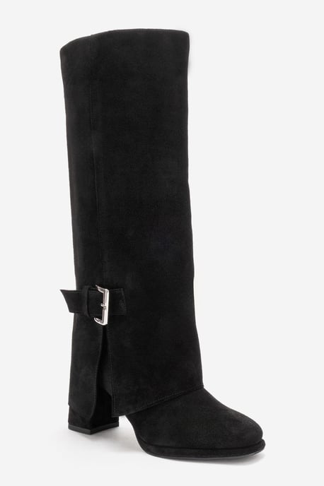Lojo Leder Blockabsatz Stiefel (Damen) - Image 2