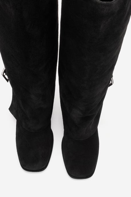 Lojo Leder Blockabsatz Stiefel (Damen) - Image 3