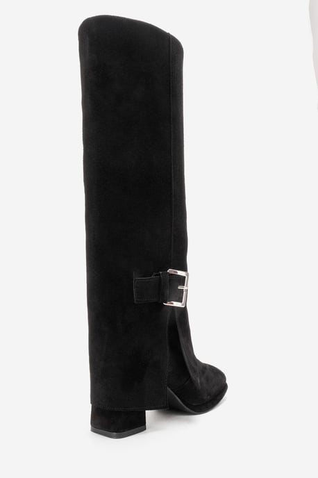 Lojo Leder Blockabsatz Stiefel (Damen) - Image 4