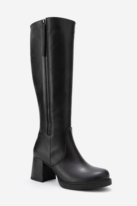 Lensa Leder Blockabsatz Stiefel (Damen) - Image 2