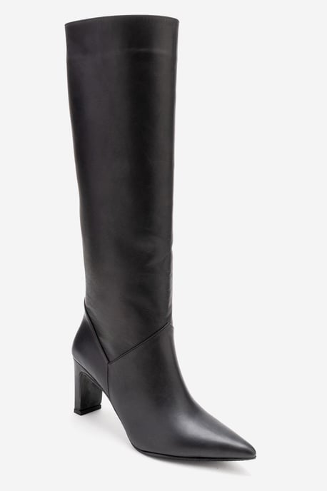 Merla Leder Blockabsatz Stiefel (Damen) - Image 2