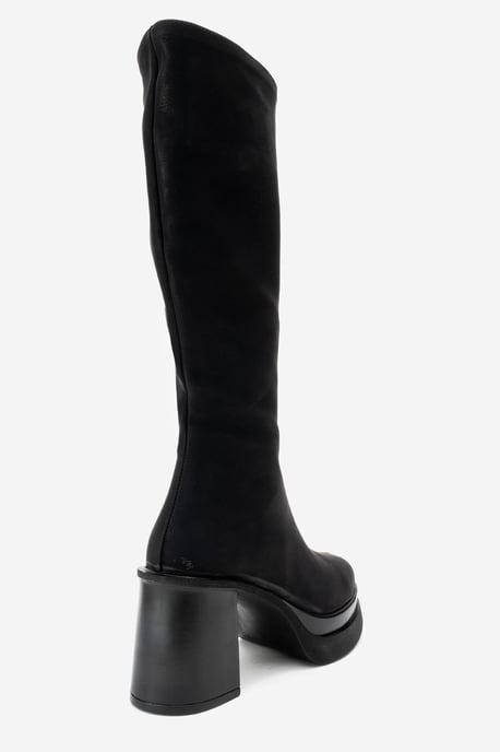 Carm Nubuck Plateau Wadenlanger Stiefel (Damen) - Image 5