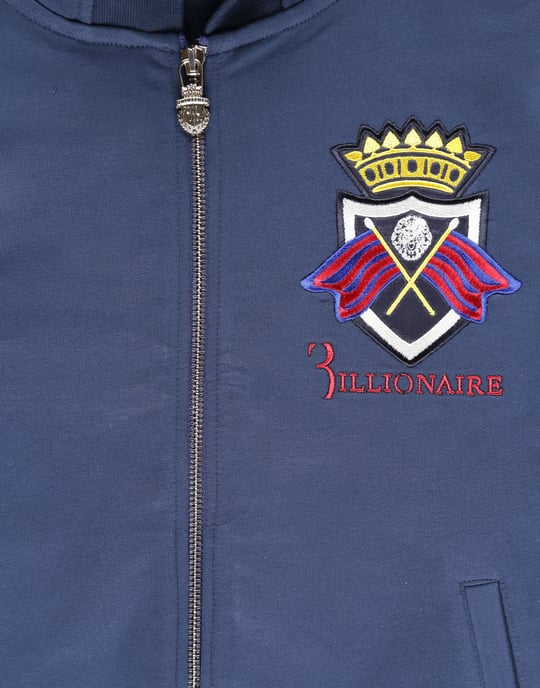 Sweatjacke Mit Kapuze Statement - Image 3