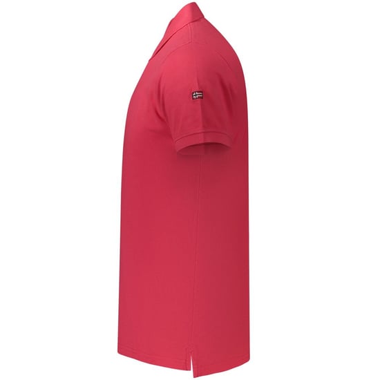 Norwegen 1963 Rosso Baumwoll Herren Polo - Image 3
