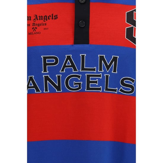 Palm Angels Mehrfarbiges Baumwoll-Polohemd - Image 3
