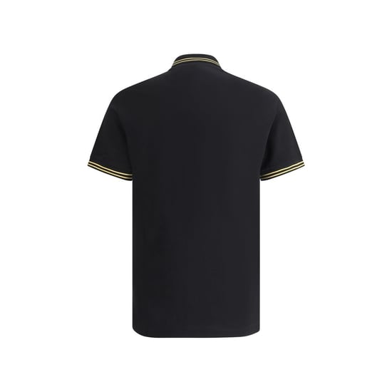 Versace Schwarzes Baumwoll-Polohemd - Image 2