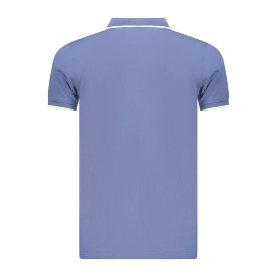 Norwegen 1963 Blaues Baumwoll-Herren-Polo-Shirt - Image 2