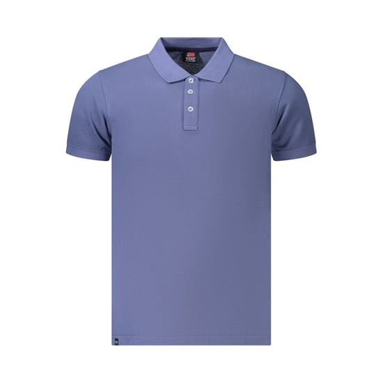 Norwegen 1963 Blauer Baumwoll-Herren-Polo - Image 1