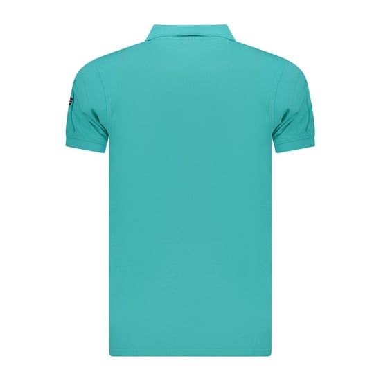 Norwegen 1963 Azzurro Baumwoll Herren Polo - Image 2