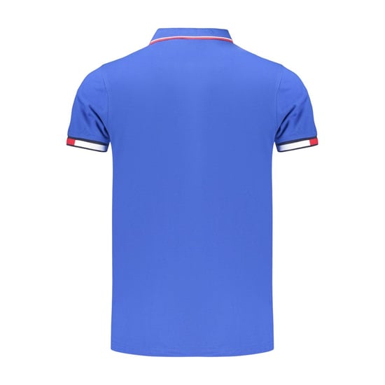 Norwegen 1963 Blaues Baumwoll-Polohemd für Herren - Image 2