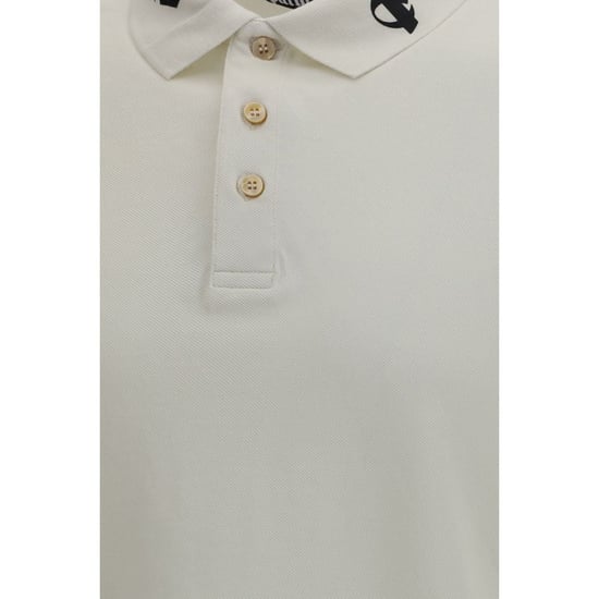 Palm Angels Weißes Baumwoll-Polo-Shirt - Image 3