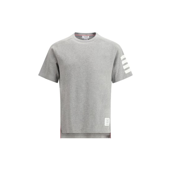 Thom Browne Graues Baumwoll-T-Shirt - Image 1