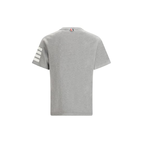 Thom Browne Graues Baumwoll-T-Shirt - Image 2