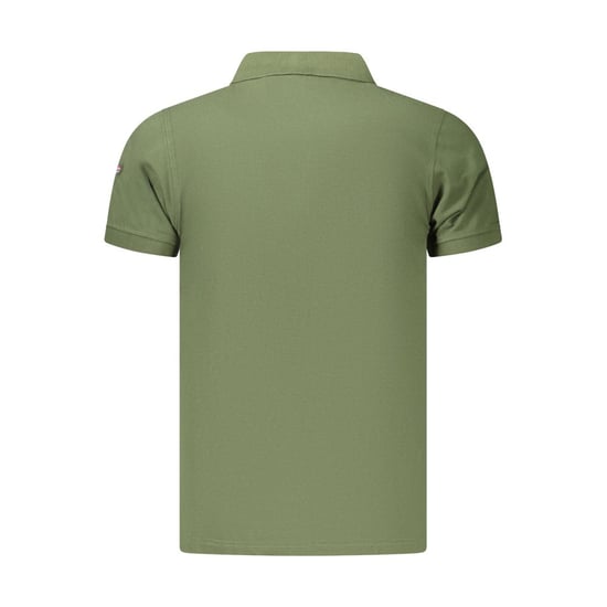 Norwegen 1963 Verde Baumwolle Herren Polo - Image 2