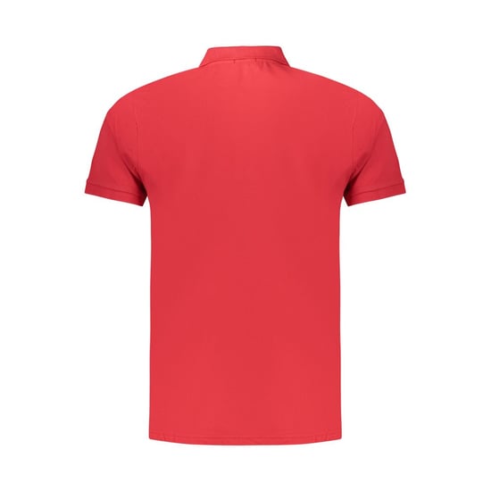 Coveri Moving Rotes Baumwoll-Polo für Herren - Image 2