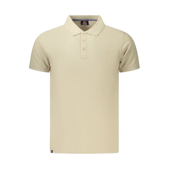 Norwegen 1963 Beiger Baumwoll-Polo für Herren - Image 1