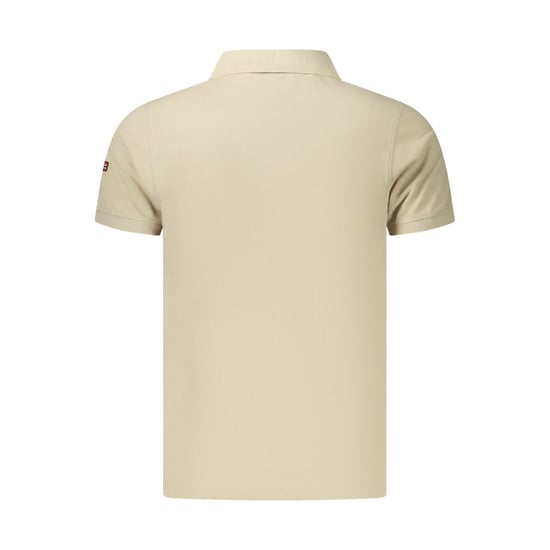 Norwegen 1963 Beiger Baumwoll-Polo für Herren - Image 2
