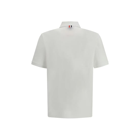 Thom Browne Weißes Baumwoll-Polohemd - Image 2