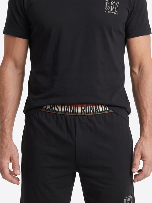 CR7 Cristiano Ronaldo Herren Pyjama World Cup Edition Schlafanzug, Pyjama Set, Nachtwäsche - Image 4