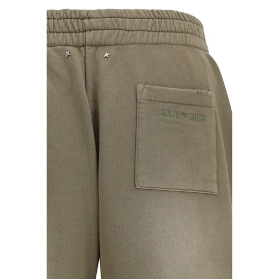 Golden Goose Bicolor Baumwoll-Jogginghosen - Image 3