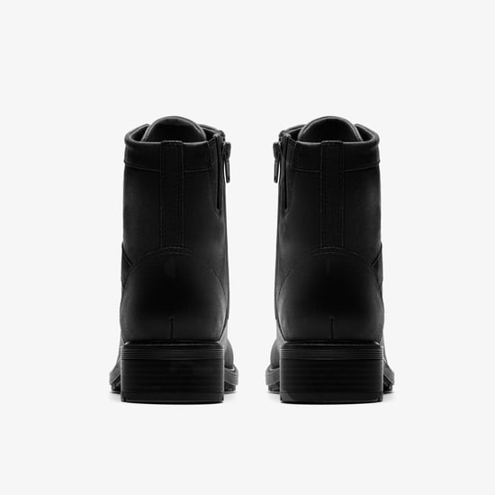 Hearth Parker Black Leather Stiefel - Image 5