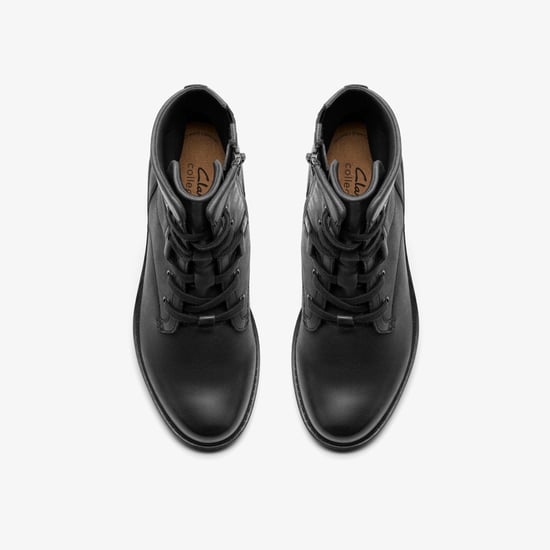Hearth Parker Black Leather Stiefel - Image 6