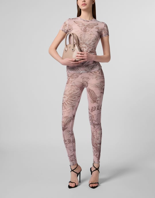 Tulle Leggings Butterfly Tattoo - Image 4