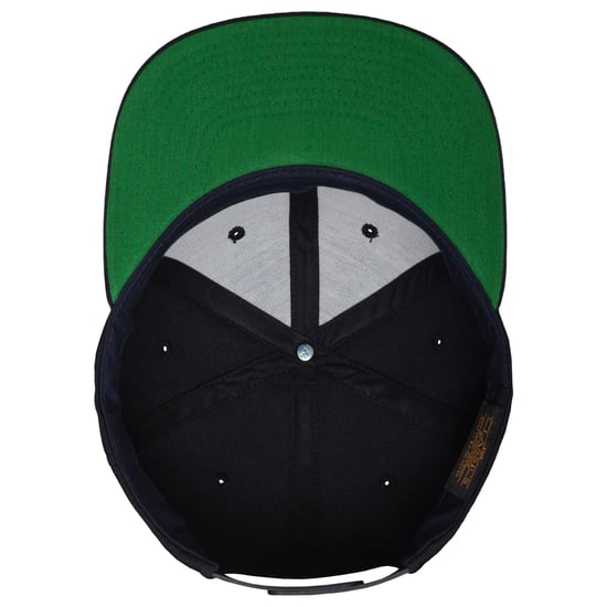 Flexfit - "Classic" Snapback Mütze für Herren/Damen Unisex (Dunkel-Marineblau) - Image 5