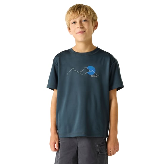 Regatta - "Alvarado" T-Shirt für Kinder (Nachthimmel) - Image 4