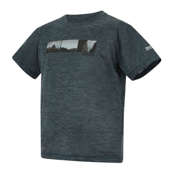 Regatta - "Alvarado" T-Shirt für Kinder (Dunkler Sturm meliert) - Image 4