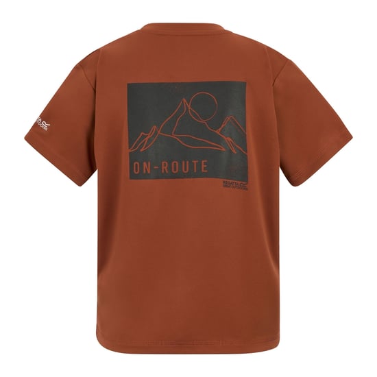 Regatta - "Alvarado" T-Shirt für Kinder (Ziegelstein) - Image 2