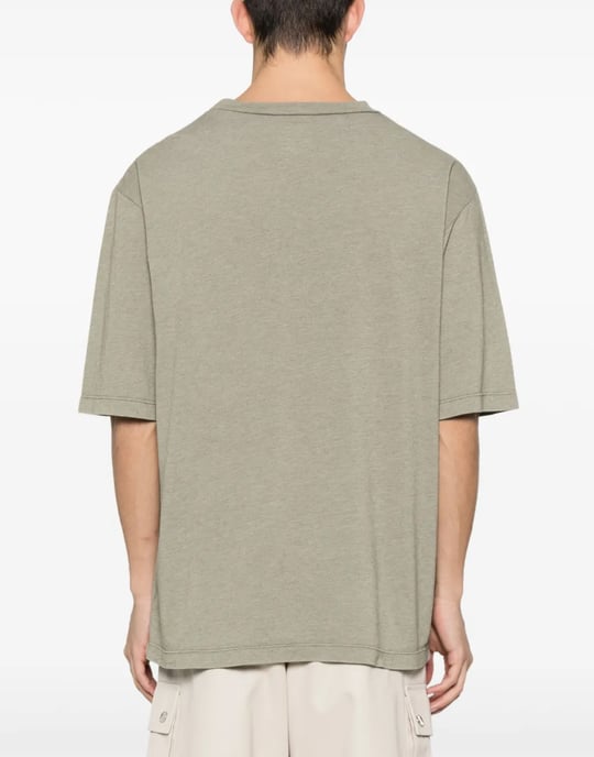 Dsquared2 Locker geschnittenes T-Shirt mit Logo - Grün - Image 4