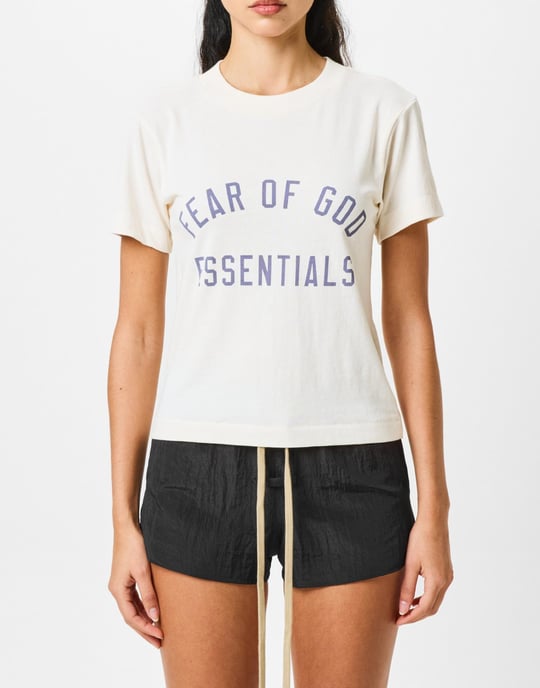 Essentials Tri-Blend Rundhals-Logo-T-Shirt - Image 3