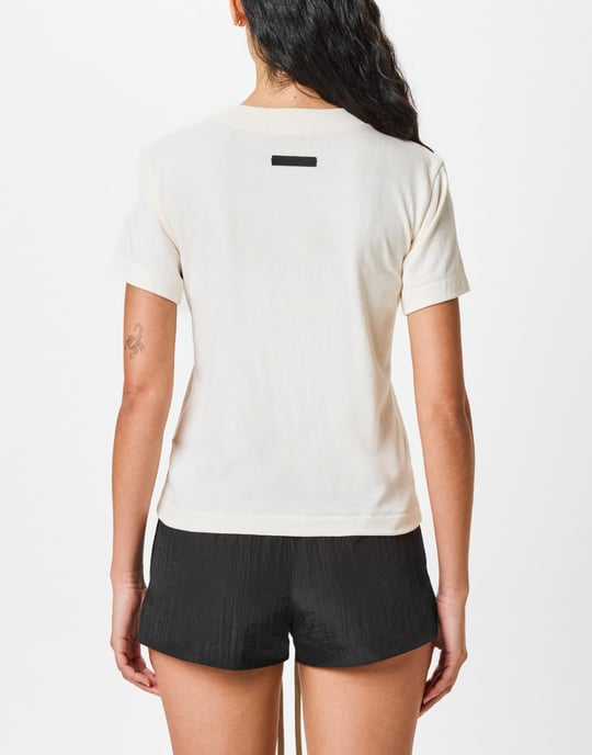 Essentials Tri-Blend Rundhals-Logo-T-Shirt - Image 5