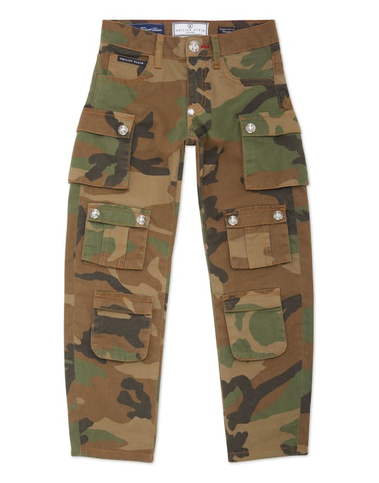 Denim-Cargo-Hose Camouflage - Image 1