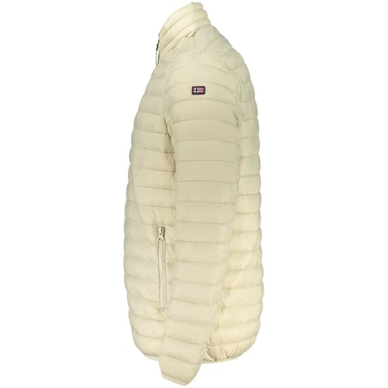 Norwegen 1963 Beiger Polyamid Herrenjacke - Image 3