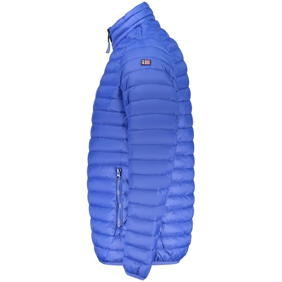 Norwegen 1963 Blaue Polyamid Herrenjacke - Image 3