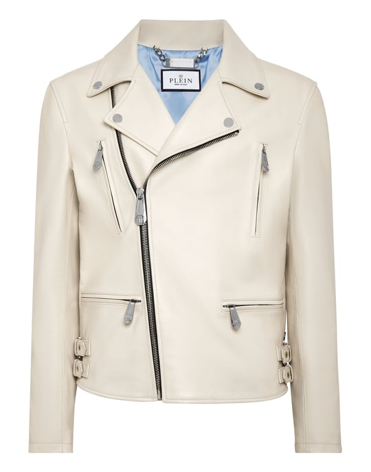 Lederjacke Gothic Plein - Image 1