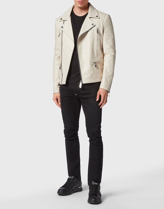 Lederjacke Gothic Plein - Image 4