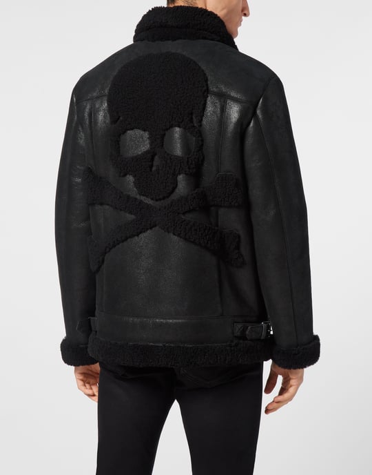 Leder Biker-Jacke - Image 4