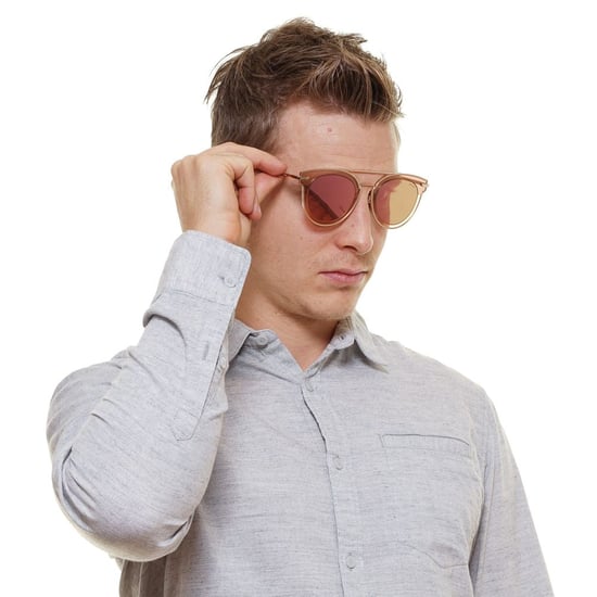 Police Roségoldene Metall- und Kunststoff-Sonnenbrillen - Image 4