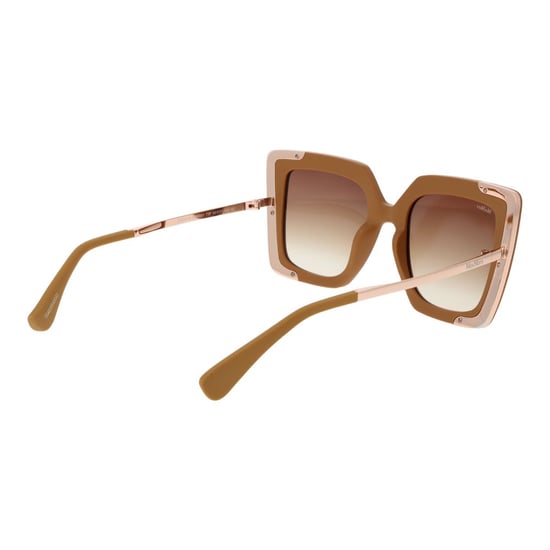 Max Mara Braune Plastiksonnenbrille - Image 3