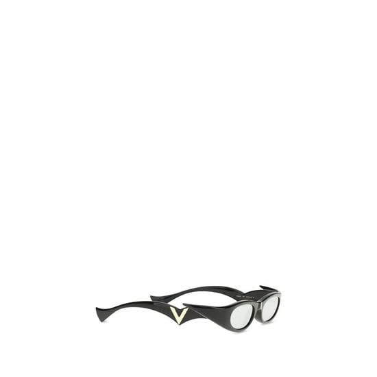 Valentino Garavani schwarze Acetat-Sonnenbrille - Image 2