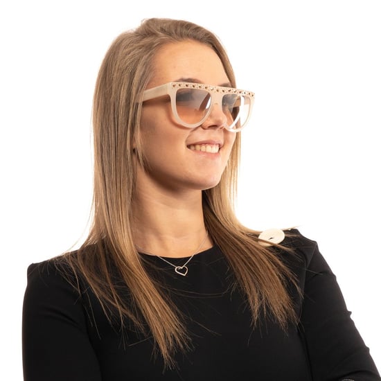 Marciano von Guess Weiße Plastiksonnenbrille - Image 4