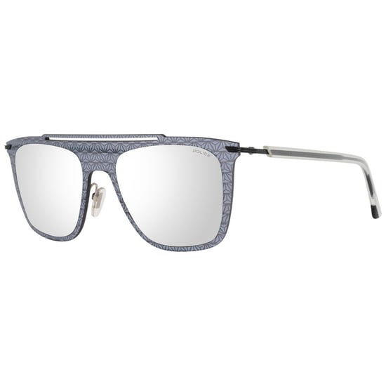 Police Graue Kunststoffsonnenbrille - Image 1