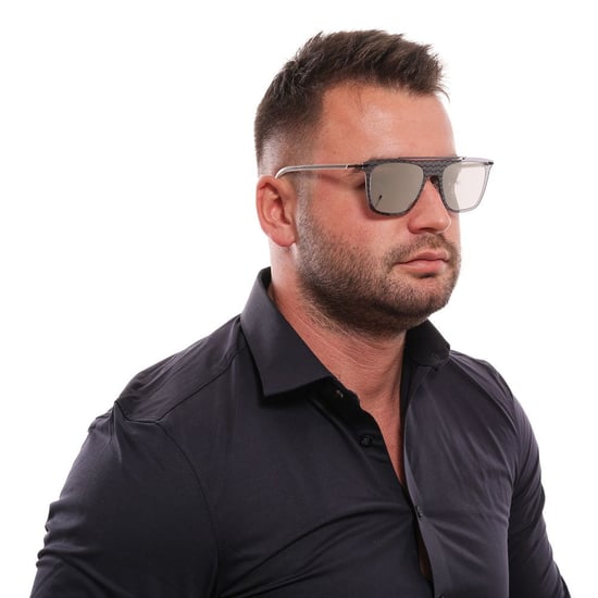 Police Graue Kunststoffsonnenbrille - Image 4