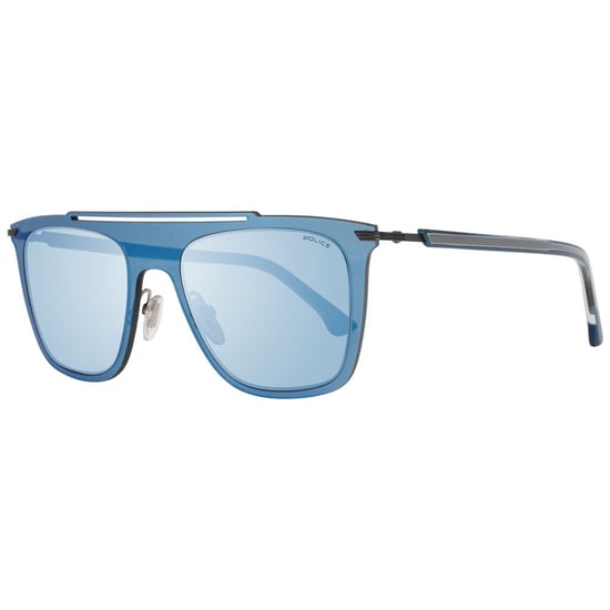 Police Blaue Kunststoffsonnenbrille - Image 1