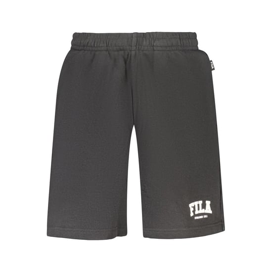 Fila Schwarze Baumwoll-Herrenhose - Image 1