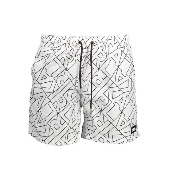 Karl Lagerfeld Bianco Polyester Herren Schwimmboxer - Image 1