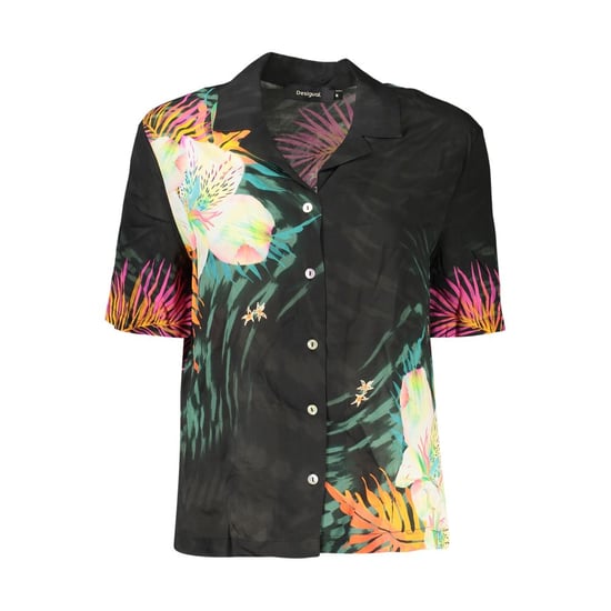 Desigual Schwarz Viskose Damenbluse - Image 1